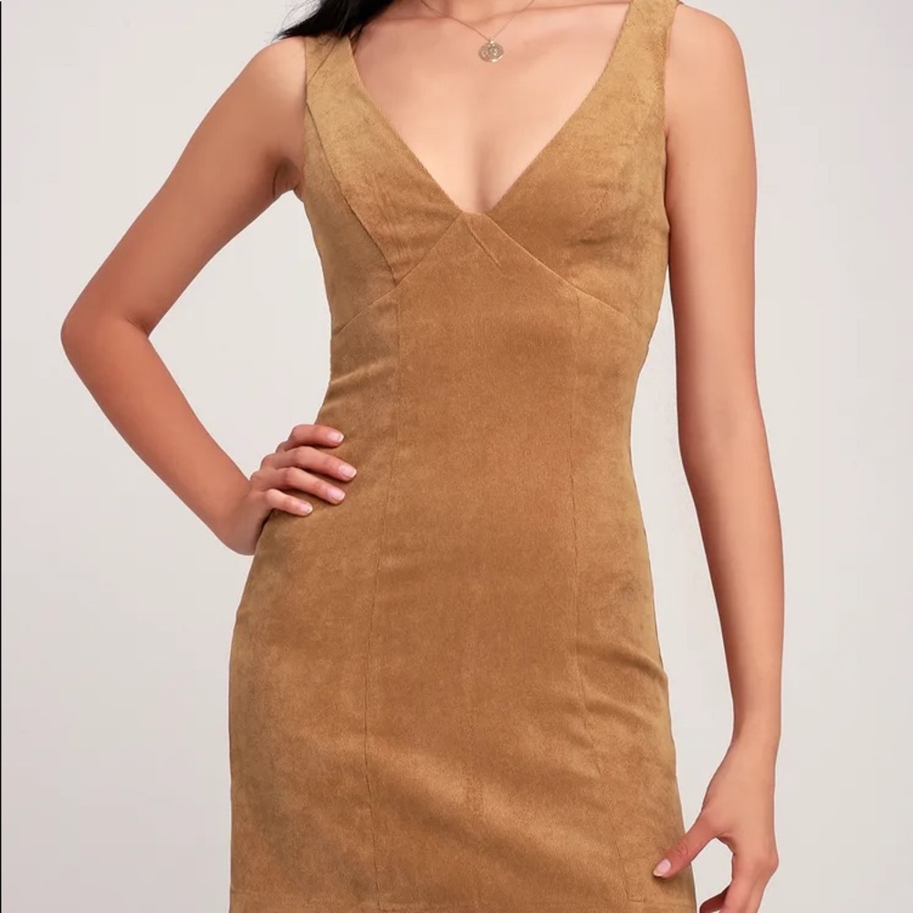 Lulus corduroy dress